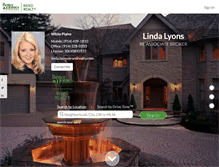 Tablet Screenshot of lindalyons.randrealty.com