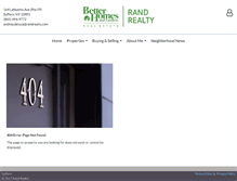 Tablet Screenshot of andreadeluca.randrealty.com